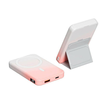 Wireless Power Bank 10000mAh – 22.5W Fast Charge Magnetic Stand Holder - GoTypical