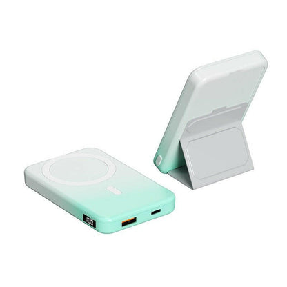 Wireless Power Bank 10000mAh – 22.5W Fast Charge Magnetic Stand Holder - GoTypical