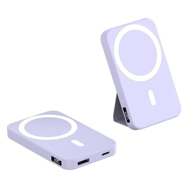 Wireless Power Bank 10000mAh – 22.5W Fast Charge Magnetic Stand Holder - GoTypical