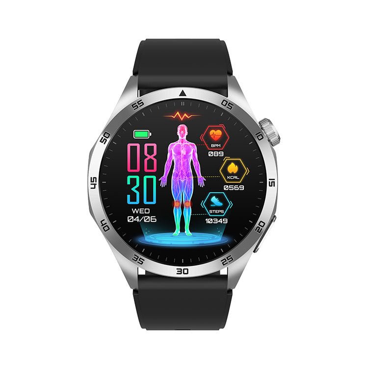 New ET485 smart watch ECG electrocardiogram Bluetooth call AMOLED micro physical examination emotional function - GoTypical