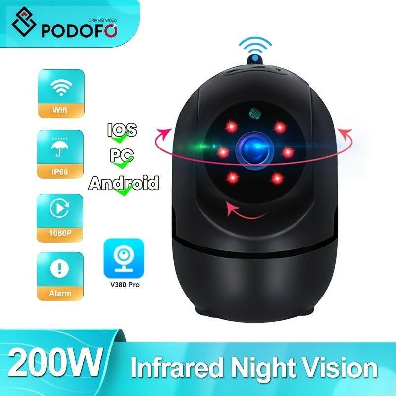 . HD 1080P WiFi Smart Night Vision Camera – Motion Detection, Two-Way Audio - GoTypical