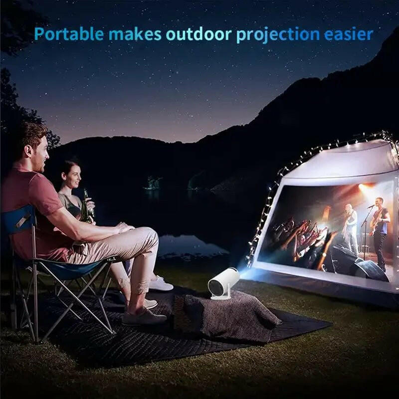 . HY300 Smart Portable Projector – Android 11, 4K Video - GoTypical