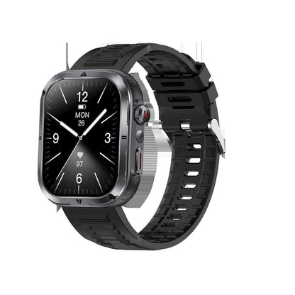 . MK86LED Waterproof Smart Watch – Bluetooth Calling, Rugged Design - GoTypical