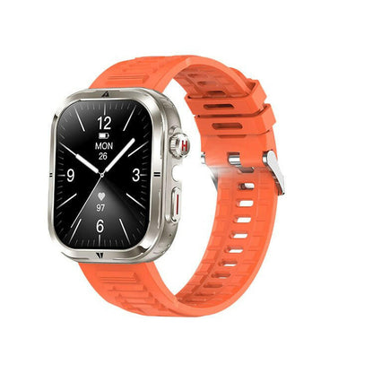 . MK86LED Waterproof Smart Watch – Bluetooth Calling, Rugged Design - GoTypical