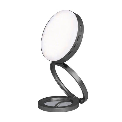 New YSH - 126 LED Magnetic Phone Fill Light Photography Lamp Desktop Video Conference Live Pocket Light Mirror - GoTypical