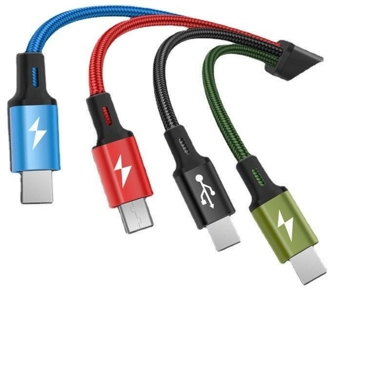 . 4-in-1 Fast Charging Cable – Nylon Braided Aluminum Alloy - GoTypical