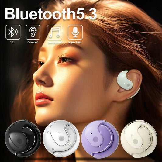 Bluetooth 5.3 Sport Earbuds – Dustproof Comfort Earhook Wireless Running - GoTypical