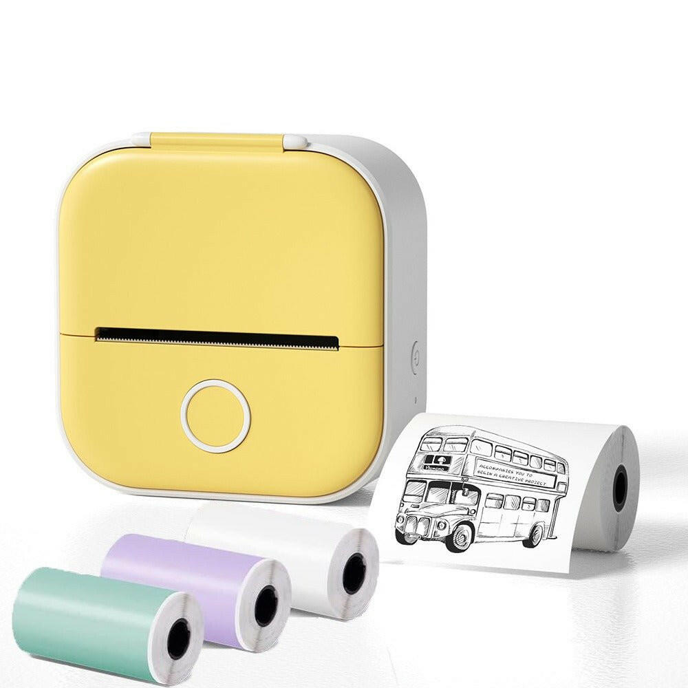 . Bluetooth Thermal Mini Printer – Portable Pocket Photo Ledger - GoTypical