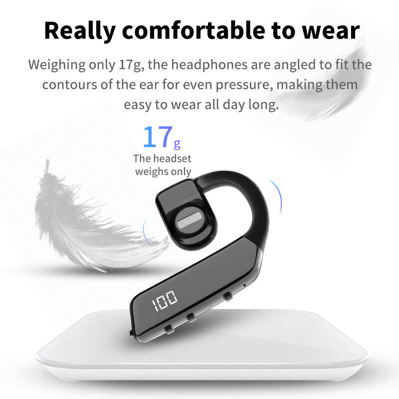 OWS Air Conduction Bluetooth Earphones – Hanging Ear, Low Latency - GoTypical