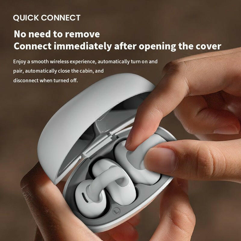OWS Earclip Bluetooth Earphones – . Wireless, Low Latency - GoTypical