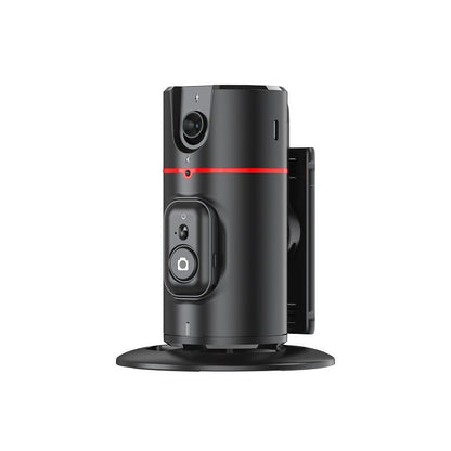 P02 Auto Face Tracking Stand 360 Rotation Phone Holder Desktop Tracking Gimbal Stabilizer Tripod for Live Vlogging Video - GoTypical