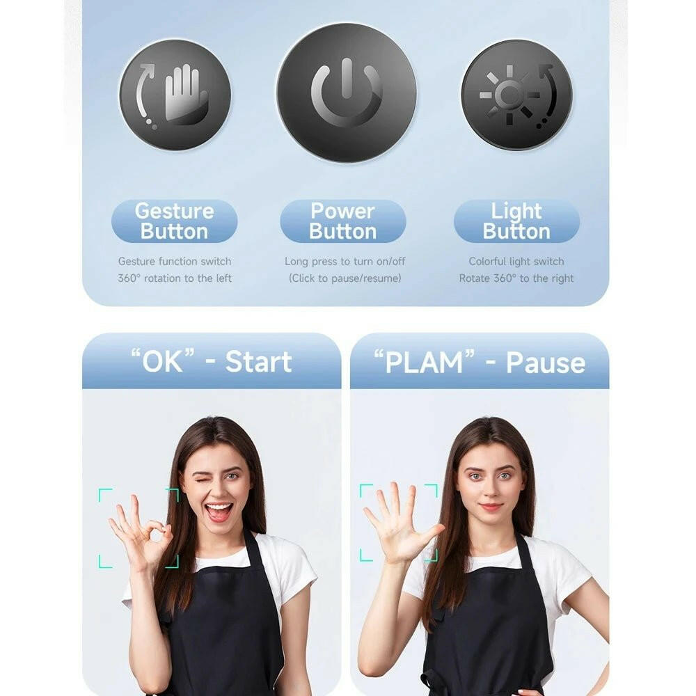 AI Smart Gimbal 360° Face Tracking – . Smartphone Stabilizer - GoTypical