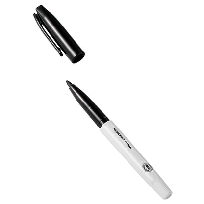 Permanent Markers – Black Fine Tip Waterproof & Fade-Resistant 36 Count - GoTypical