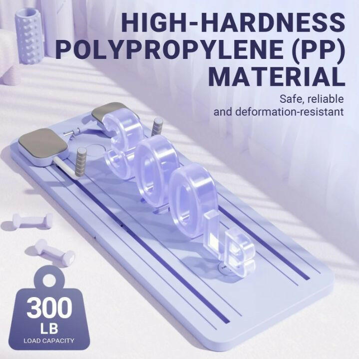 . Pilates Reformer Board – 5-in-1 Foldable Home Gym Equipment - GoTypical