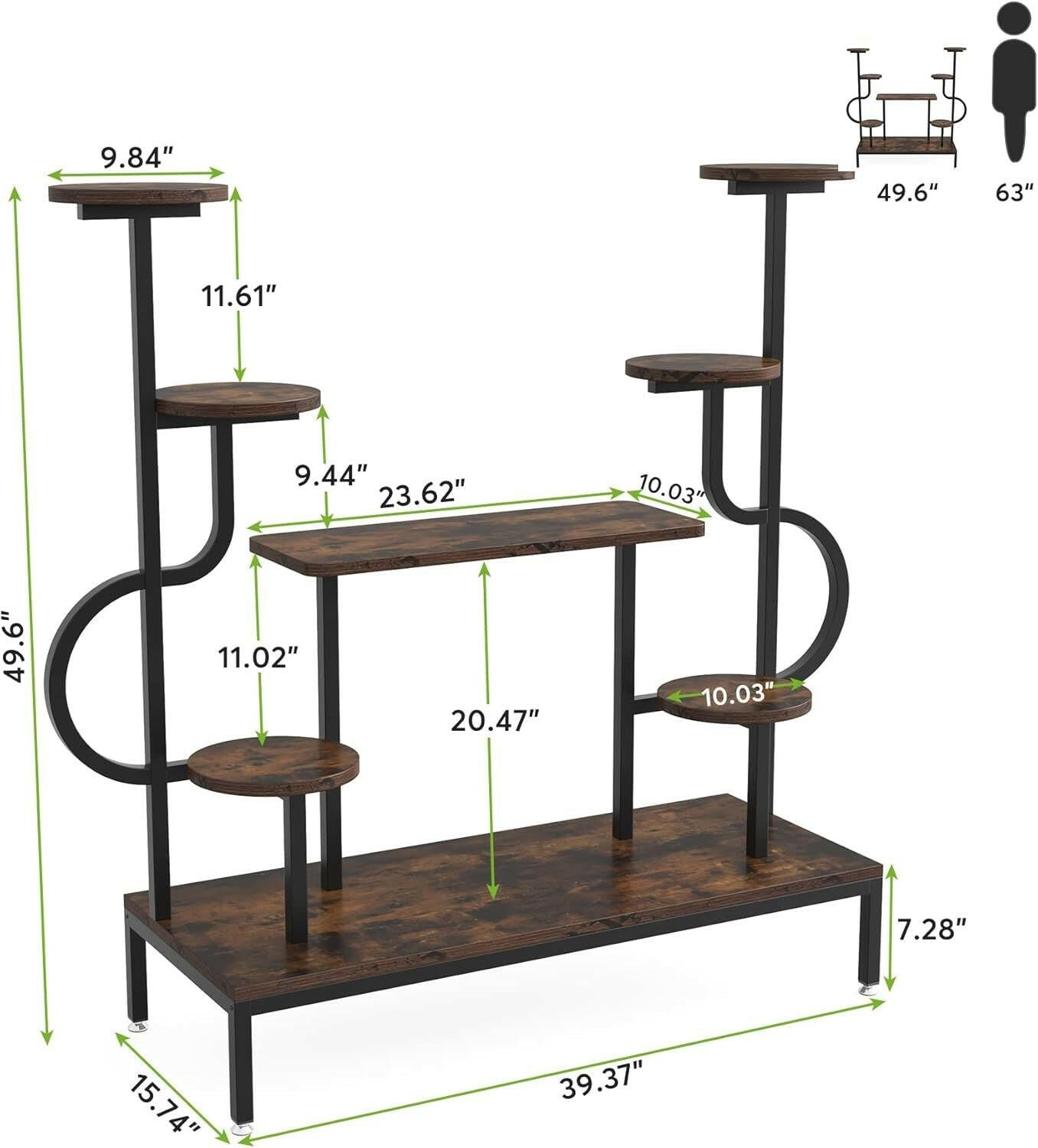 Plant Stand – Elegant Indoor Garden Display with Sturdy Construction - GoTypical