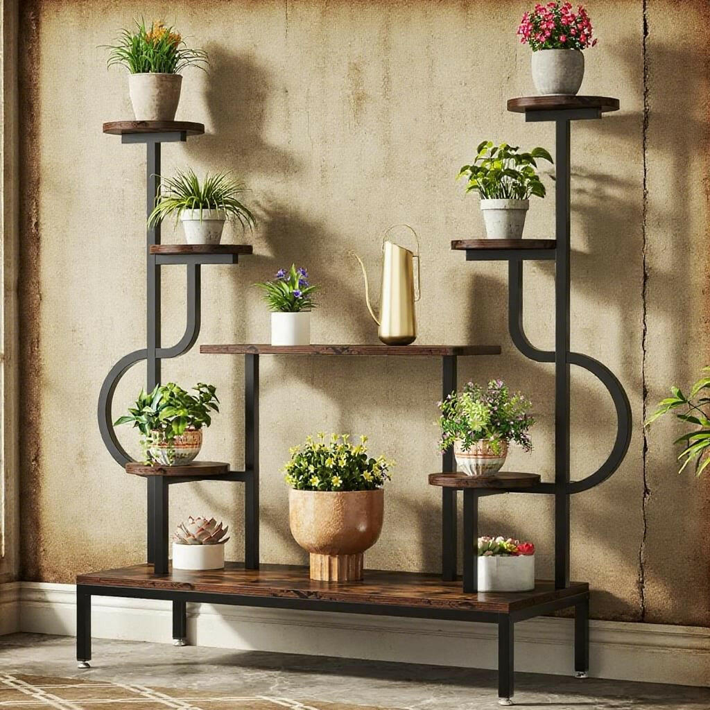 Plant Stand – Elegant Indoor Garden Display with Sturdy Construction - GoTypical