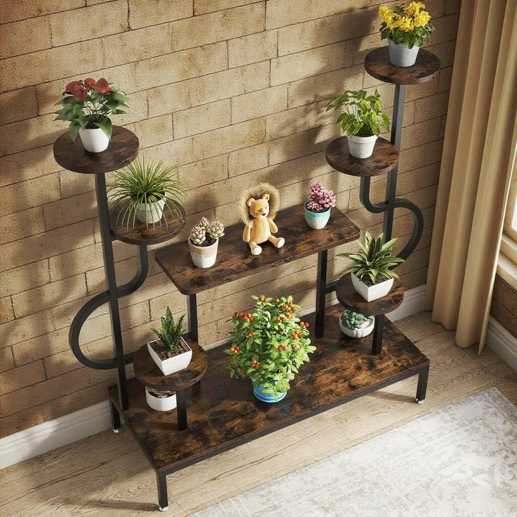 Plant Stand – Elegant Indoor Garden Display with Sturdy Construction - GoTypical