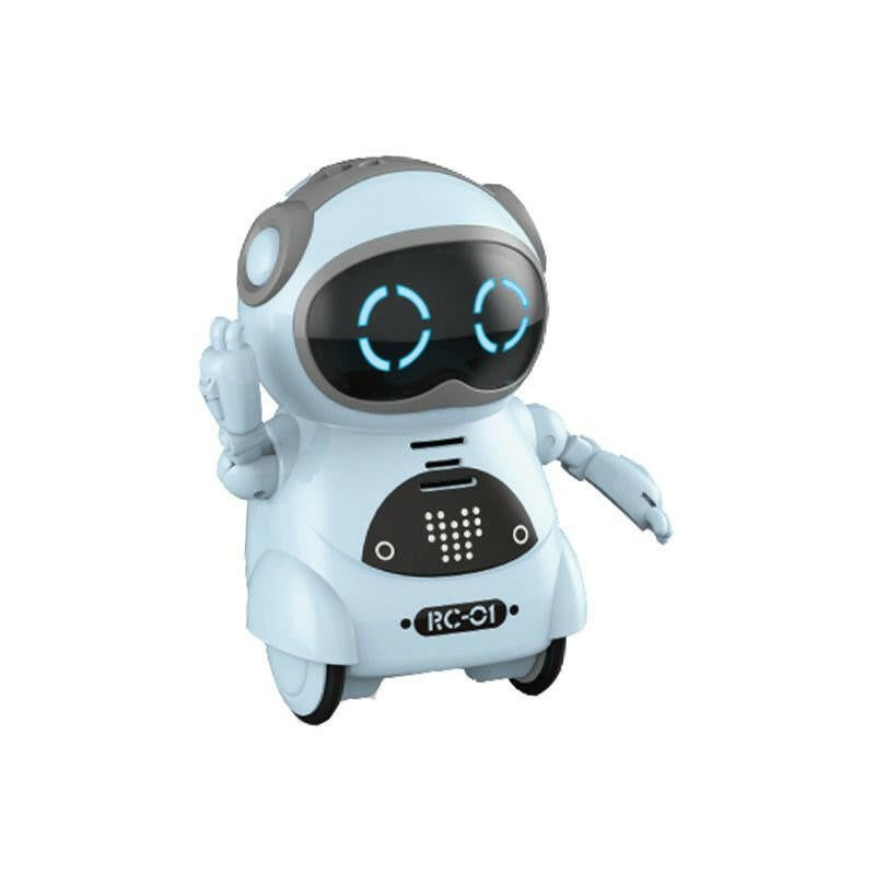 Pocket RC Robot – Interactive Voice Recognition Toy Pink - GoTypical