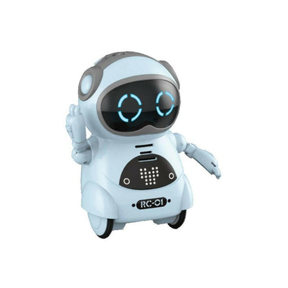 Pocket RC Robot – Interactive Voice Recognition Toy Pink - GoTypical