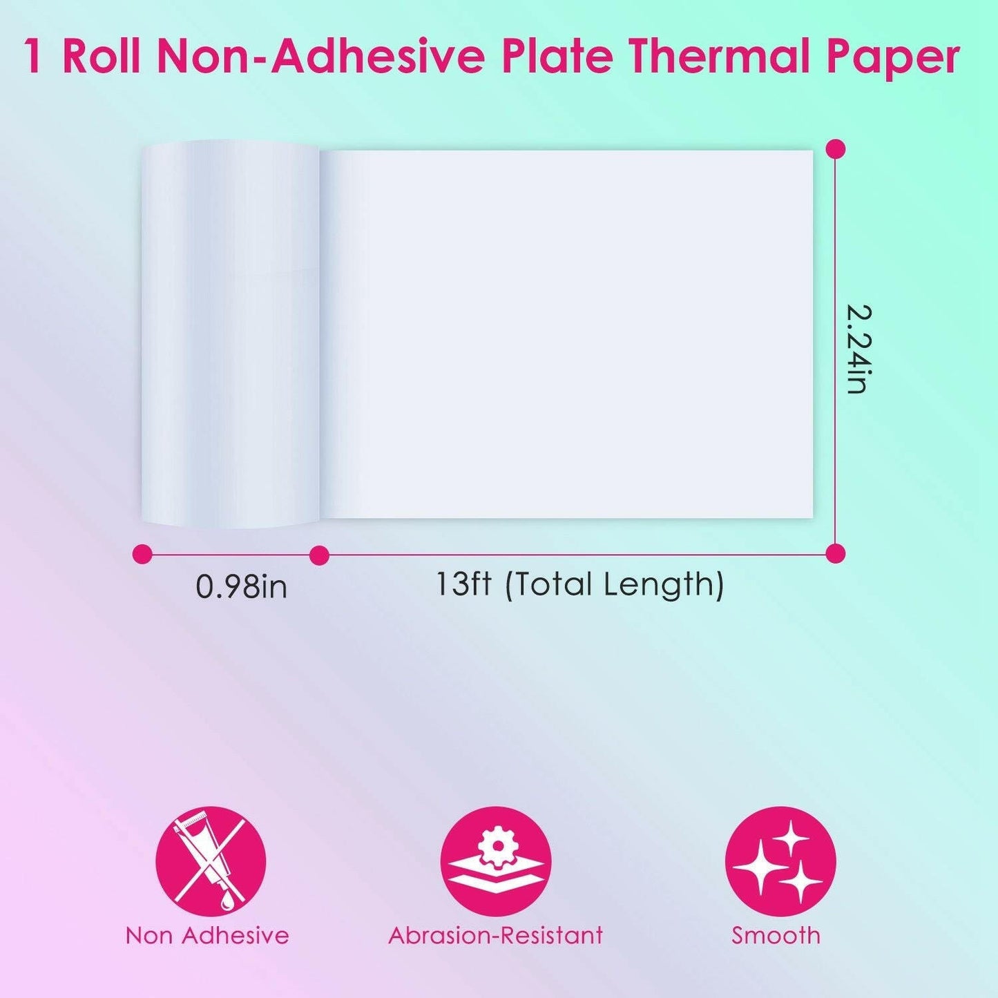 Pocket Wireless Thermal Printer – Portable Mini Sticker Maker Rechargeable Inkless - GoTypical