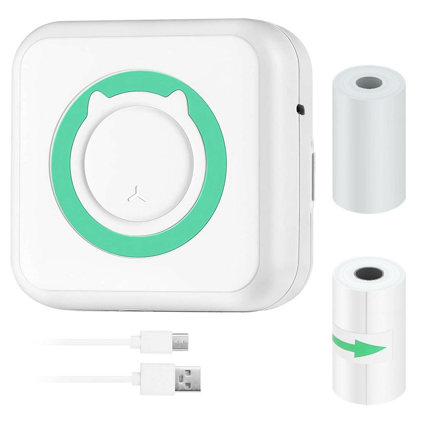 Pocket Wireless Thermal Printer – Portable Mini Sticker Maker Rechargeable Inkless - GoTypical