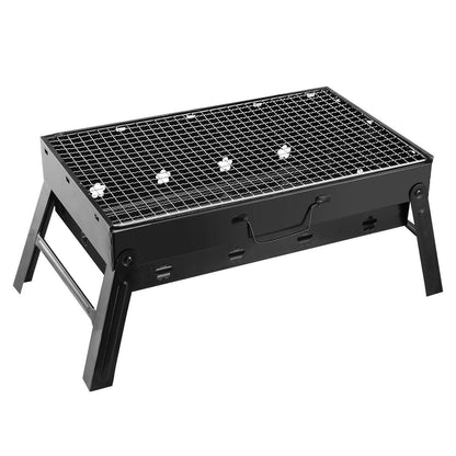 . Portable Foldable Charcoal BBQ Grill – Lightweight Stainless Steel - GoTypical