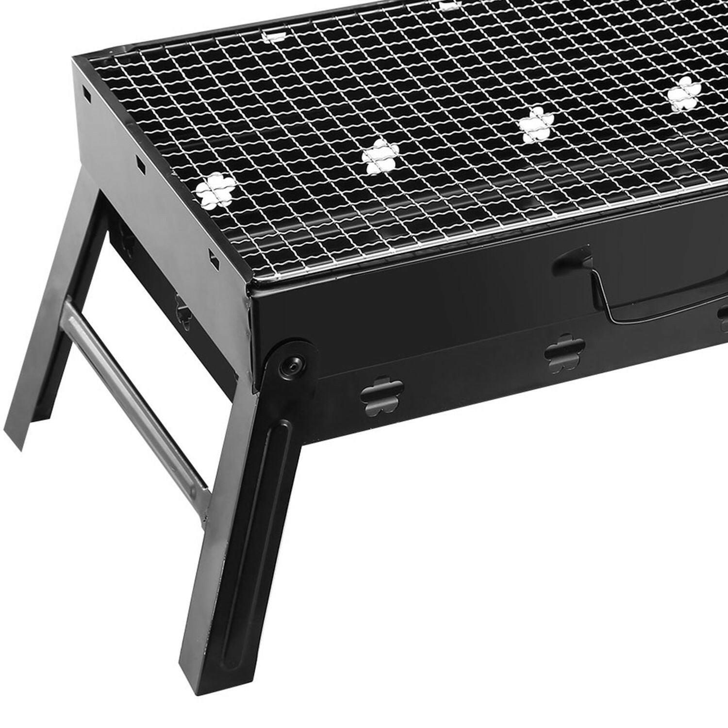 . Portable Foldable Charcoal BBQ Grill – Lightweight Stainless Steel - GoTypical
