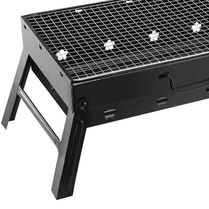 . Portable Foldable Charcoal BBQ Grill – Lightweight Stainless Steel - GoTypical