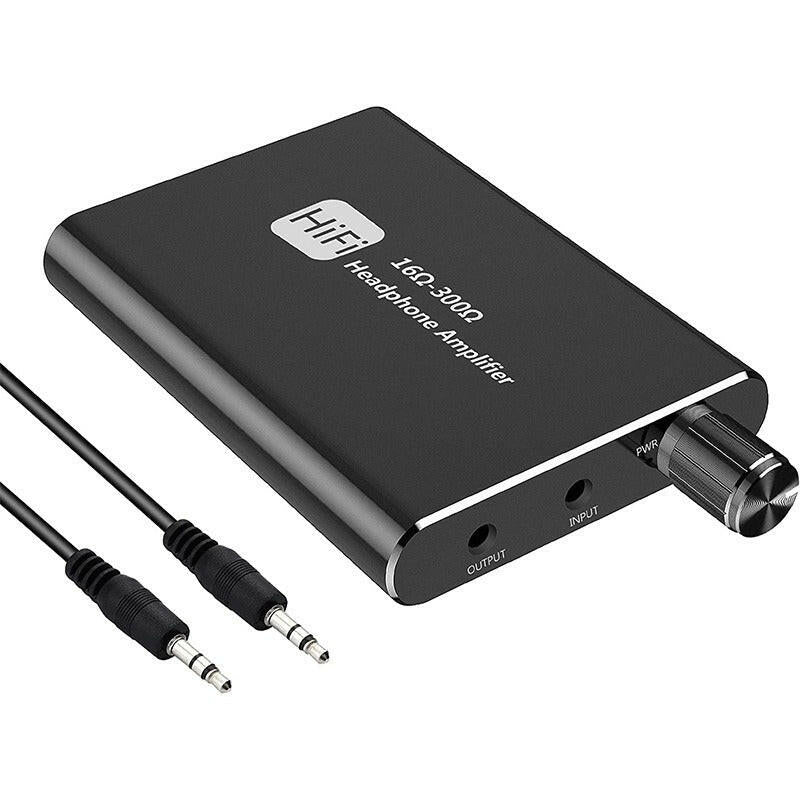 . Portable HiFi Headphone Amplifier – Aluminum, Rechargeable Battery - GoTypical