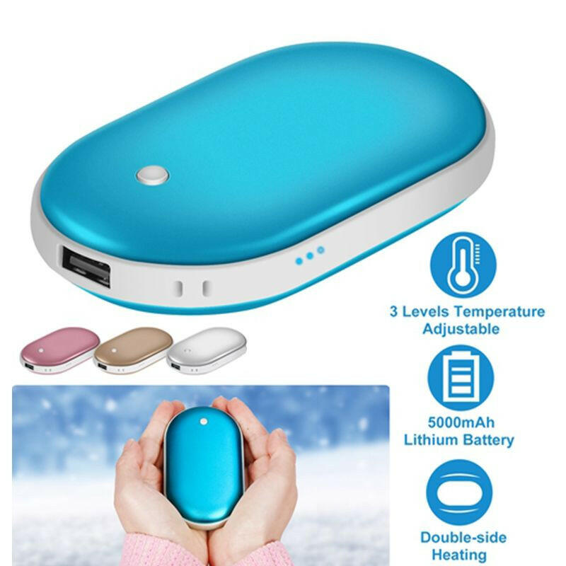 . Portable Power Bank & Rechargeable Pocket Warmer – 5000mAh Dual Function - GoTypical