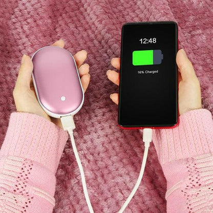 . Portable Power Bank & Rechargeable Pocket Warmer – 5000mAh Dual Function - GoTypical