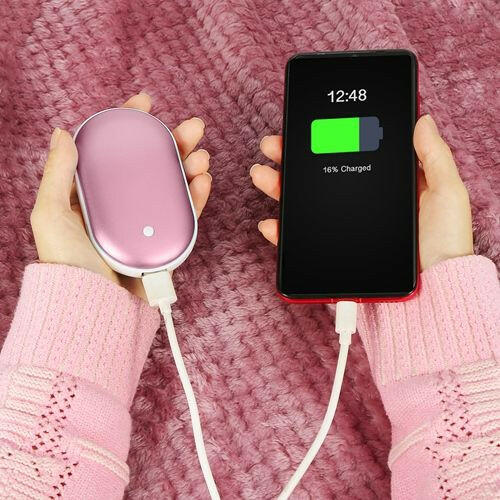 . Portable Power Bank & Rechargeable Pocket Warmer – 5000mAh Dual Function - GoTypical