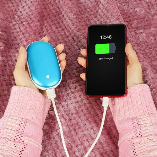 . Portable Power Bank & Rechargeable Pocket Warmer – 5000mAh Dual Function - GoTypical