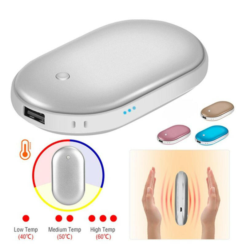 . Portable Power Bank & Rechargeable Pocket Warmer – 5000mAh Dual Function - GoTypical