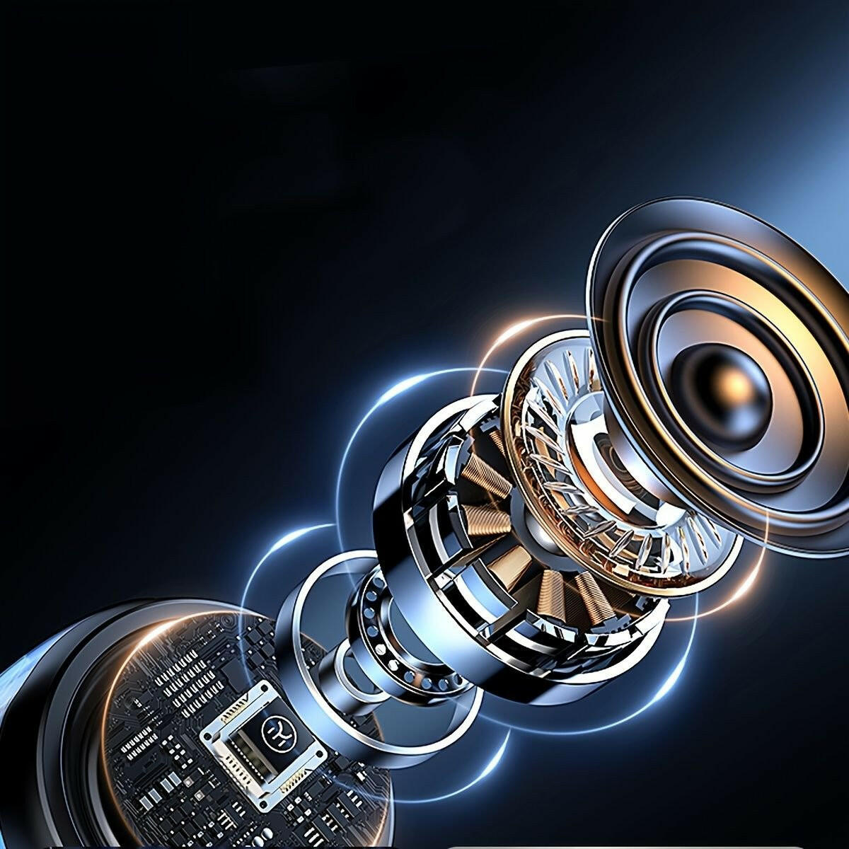 Portable Wireless Speaker F9 – True Wireless Stereo HD Sound Bluetooth - GoTypical