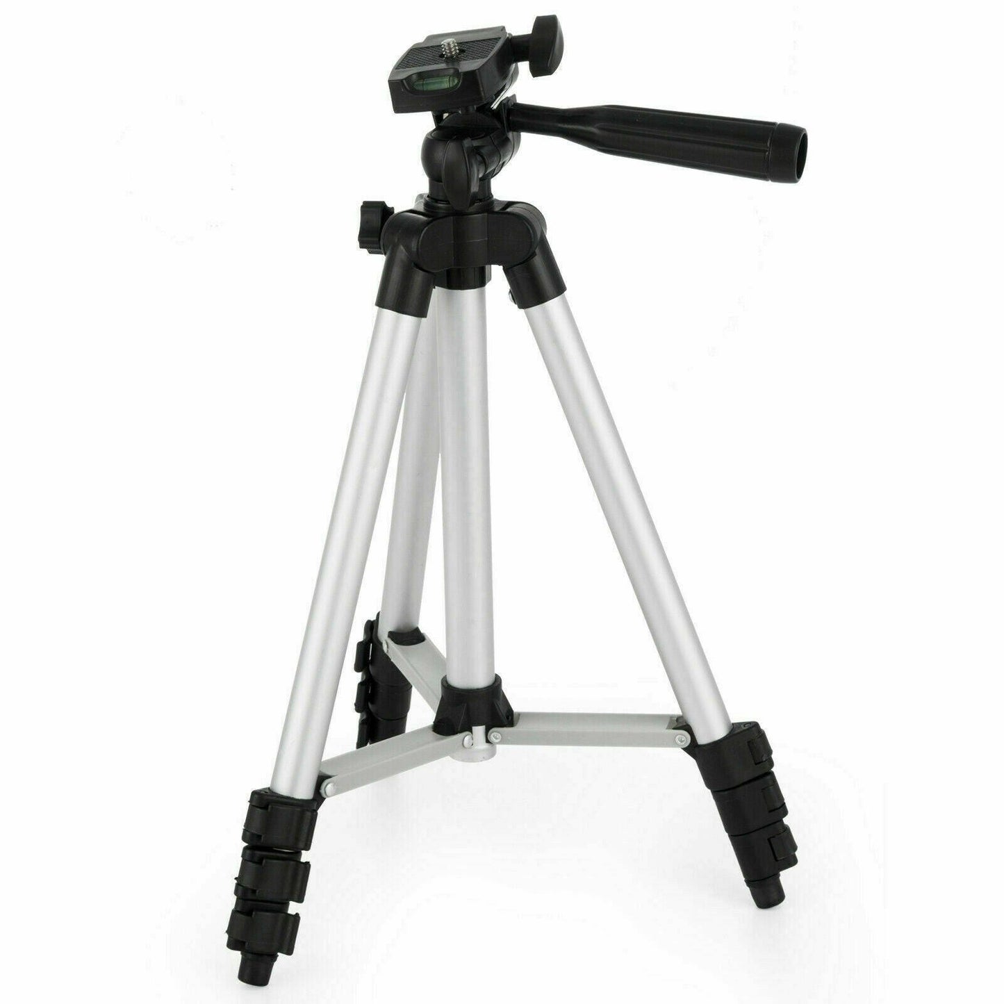 Camera Tripod Stand with Phone Holder – . Aluminum 360° Swivel - GoTypical