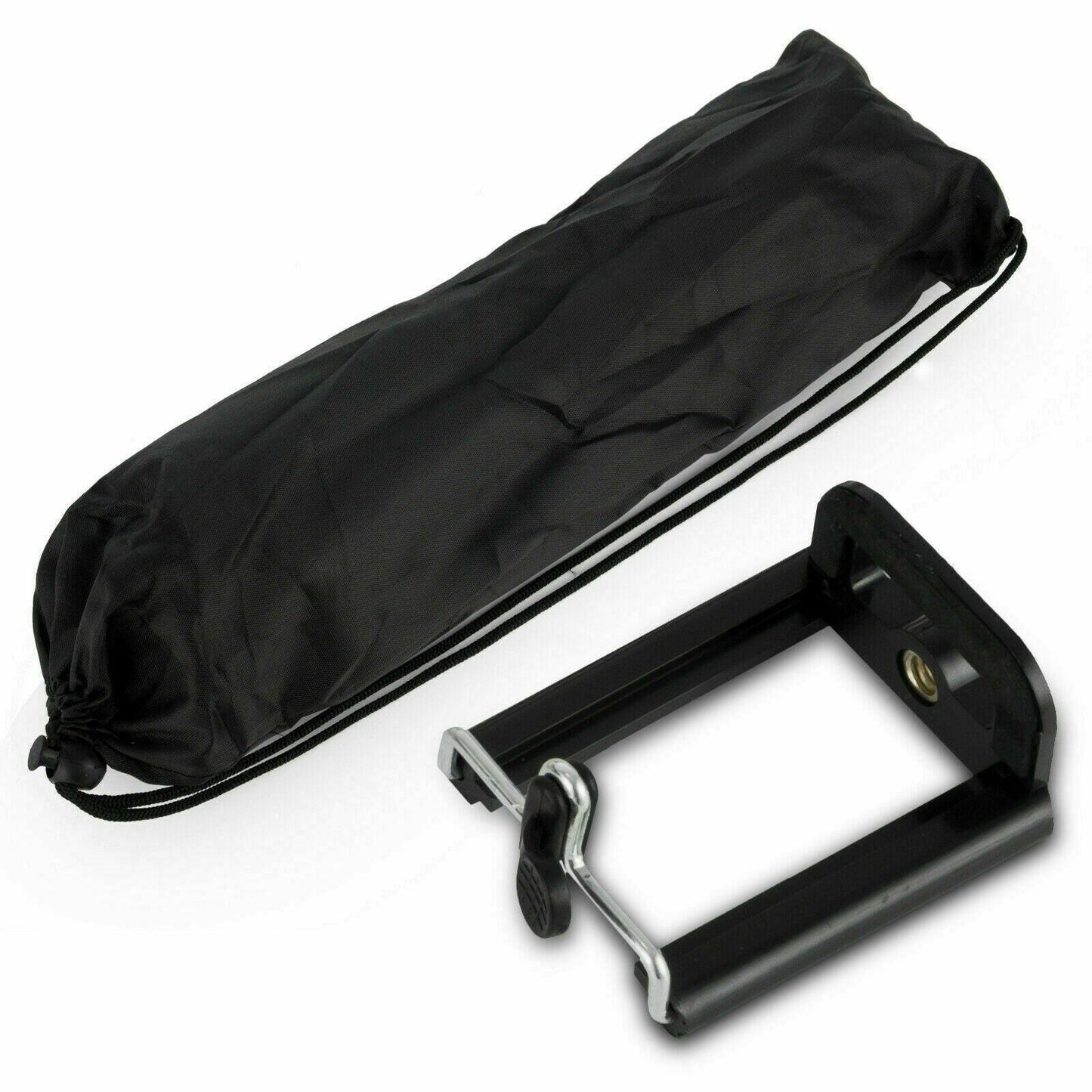 Camera Tripod Stand with Phone Holder – . Aluminum 360° Swivel - GoTypical