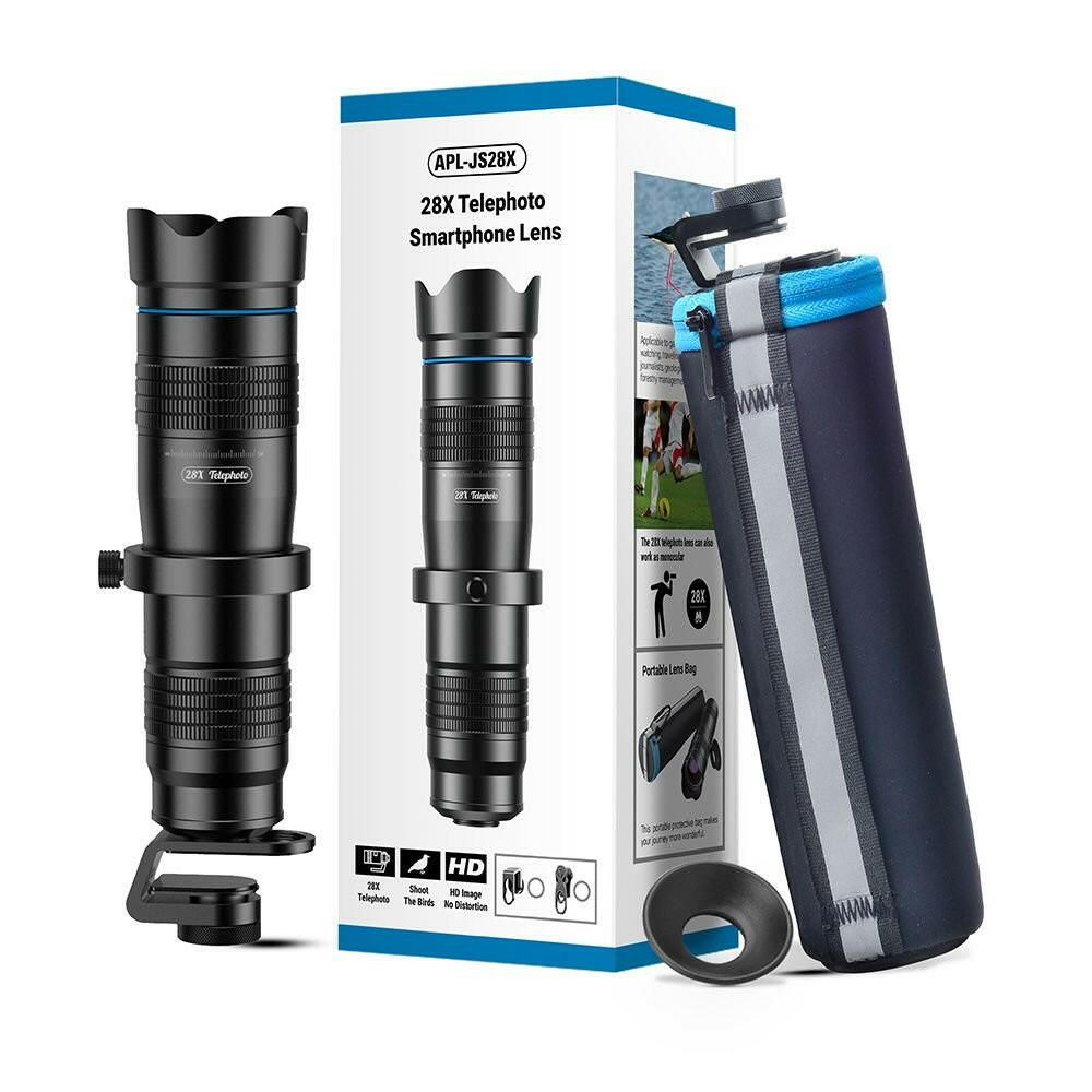 . HD 28X Telephoto Zoom Camera Lens – Professional Mobile Phone Lens - GoTypical