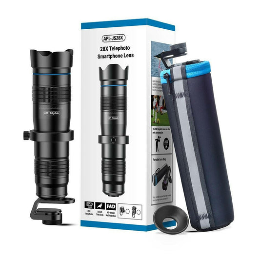 . HD 28X Telephoto Zoom Camera Lens – Professional Mobile Phone Lens - GoTypical