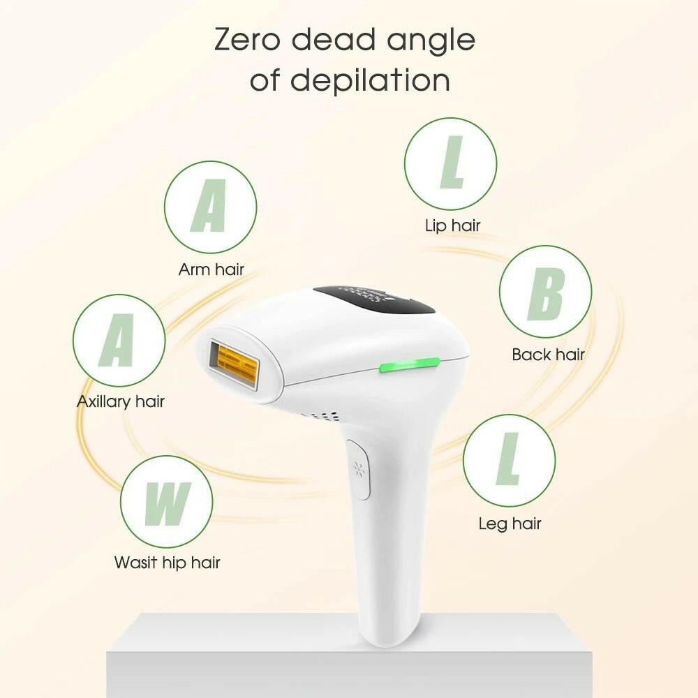 IPL Hair Removal Device – 900,000 Flashes 5 Power Levels Permanent Reduction - GoTypical