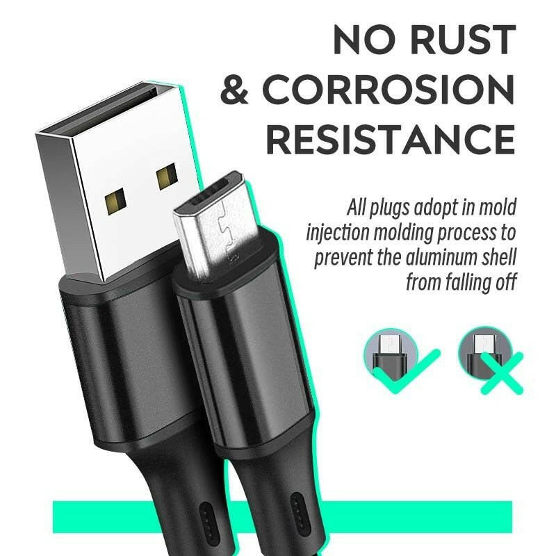 . PS4 Controller Charging Cable Micro USB – 1/2/3 Meter Length - GoTypical