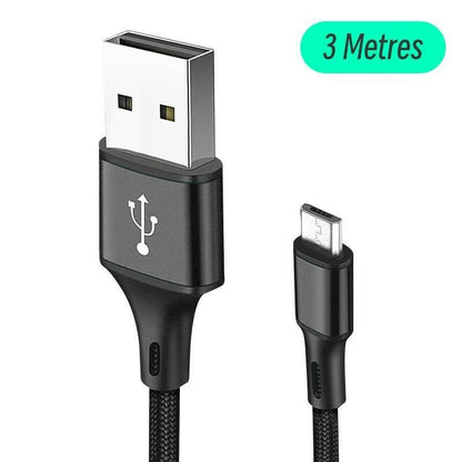 . PS4 Controller Charging Cable Micro USB – 1/2/3 Meter Length - GoTypical