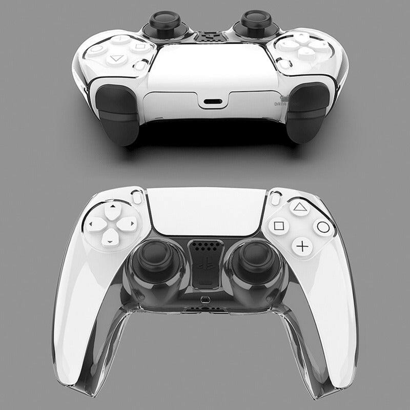 . Gaming Controller Crystal Case – Transparent Split Protective Cover - GoTypical