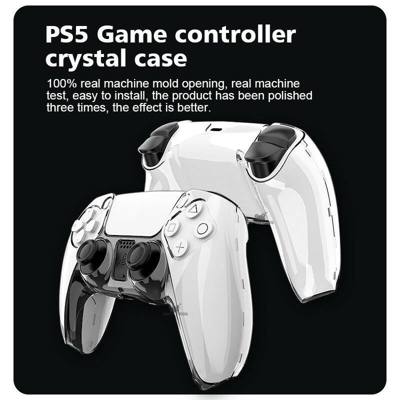 . Gaming Controller Crystal Case – Transparent Split Protective Cover - GoTypical
