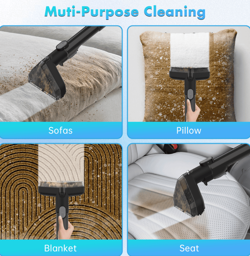 Vacuum Cleaner PS688 600W – Pet Hair Deep Cleaning with WiFi APP - GoTypical