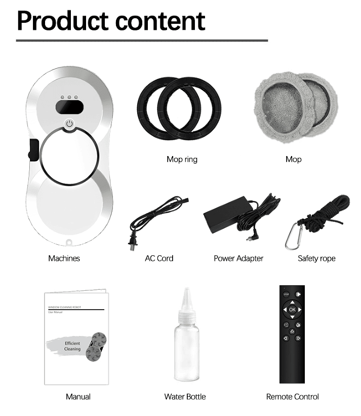 Window Cleaning Robot – Automatic with 2800Pa Suction & Smart Navigation - GoTypical