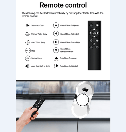 Window Cleaning Robot – Automatic with 2800Pa Suction & Smart Navigation - GoTypical