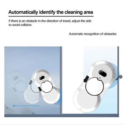 Window Cleaning Robot – Automatic with 2800Pa Suction & Smart Navigation - GoTypical