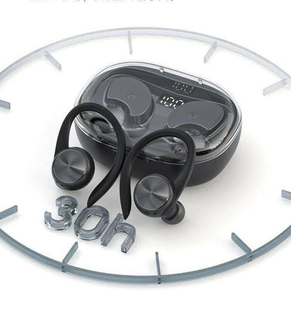 . Q36TWS Sports Bluetooth Earphones – Sweatproof, LED Display - GoTypical