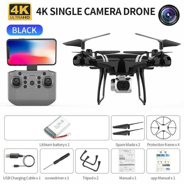 . 4K RC Drone with WiFi FPV Camera – Altitude Hold Quadcopter - GoTypical